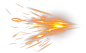 火焰 流星 火球 子弹 火花 PNG透明背景素材 (34)