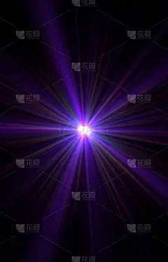 抽象背景空间霓虹灯(超高分辨率)