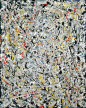 White Light
艺术家：杰克逊·波洛克
年份：1954
材质：Oil, enamel, and aluminum paint on canvas
尺寸：122.4 x 96.9 CM