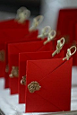 red wedding invitations