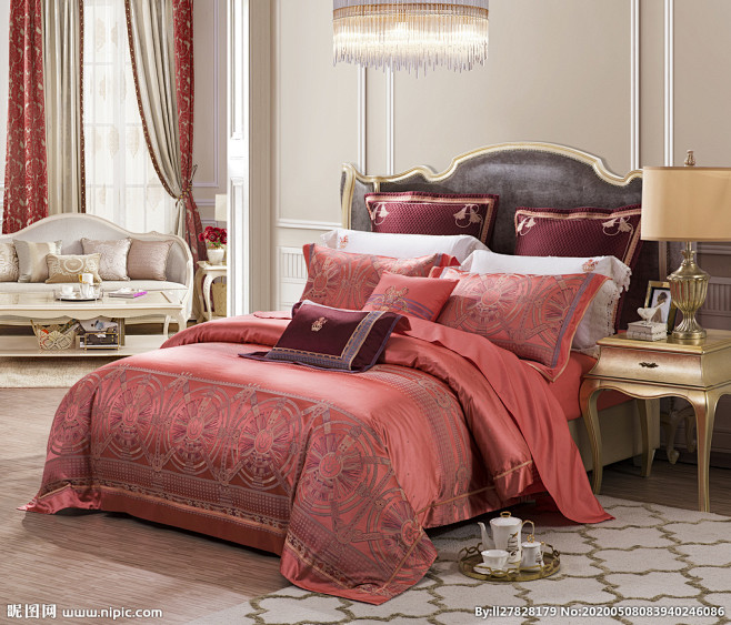 家纺 四件套 印花 被子 床单,家纺 四件套 印花 被子 床单设计素材,昵