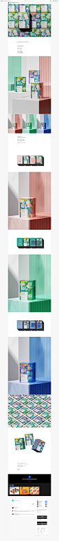 RG  LC TEA Collection Packaging Design on Behance