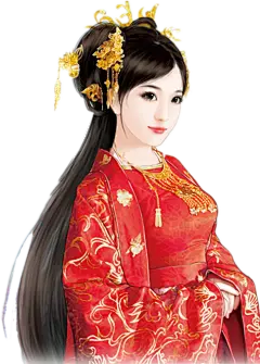 手绘古风美女彩绘古代古装女人古典人物素材图片_模板下载(24.13MB)_美女大全