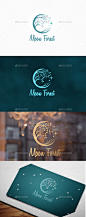 Moon Forest Logo - Nature Logo Templates