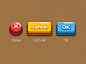 Dribbble - game button by Yuanzi