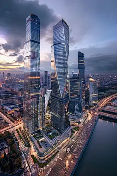 AI数字艺术房地产城市航拍摄影图-众图网