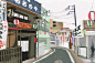 #插画#日本街道