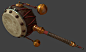 Monster Hunter World - Spindrum Hammer (Fan-art-WIP), Dmitry Kotov : concept Fish man ( Yu Ing )
low poly
render irey