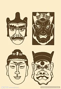 面具脸谱