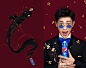 gold pepsi poster 中国风   百事 百事可乐