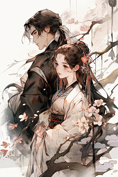 星鲸设计采集到立绘女生封面