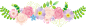 粉色春季美丽花朵【三元素 为设计而生 3png