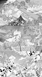 粒上皇×特浓TN 新春年货礼盒插画-古田路9号-品牌创意/版权保护平台
