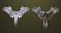 【A站自购-首发】33种zbrush蝙蝠龙鸟类昆虫翅膀IMM笔刷模型33 Wings ZBrush 子工具...-画笔资源-微元素 - Element3ds.com!