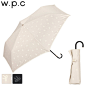 日本wpc轻量遮光遮热超强防晒三折遮阳伞遮光波点蝴蝶结款801-405-tmall.com天猫