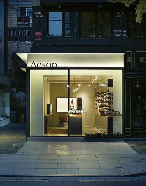 aesop makes its kore...