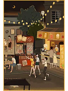 超可爱的手机插画壁纸，承包你的夏天吧！ : . 你们喜欢夏天吗？我一直不太喜欢夏天，时而闷热、时而大雨，经常被它弄得很狼狈。 . 但有的事情，只有夏天做才惬意！今天就和你们分享一期夏天的理想打开方式吧～ . 插图全都是我们美少女插画
