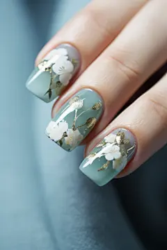森系小清新美甲精选