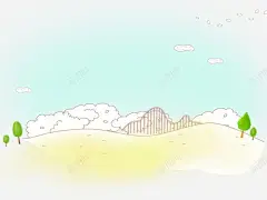 手绘绿色的小树 绿色 背景图案 草地 元素 免抠png 设计图片 免费下载 页面网页 平面电商 创意素材