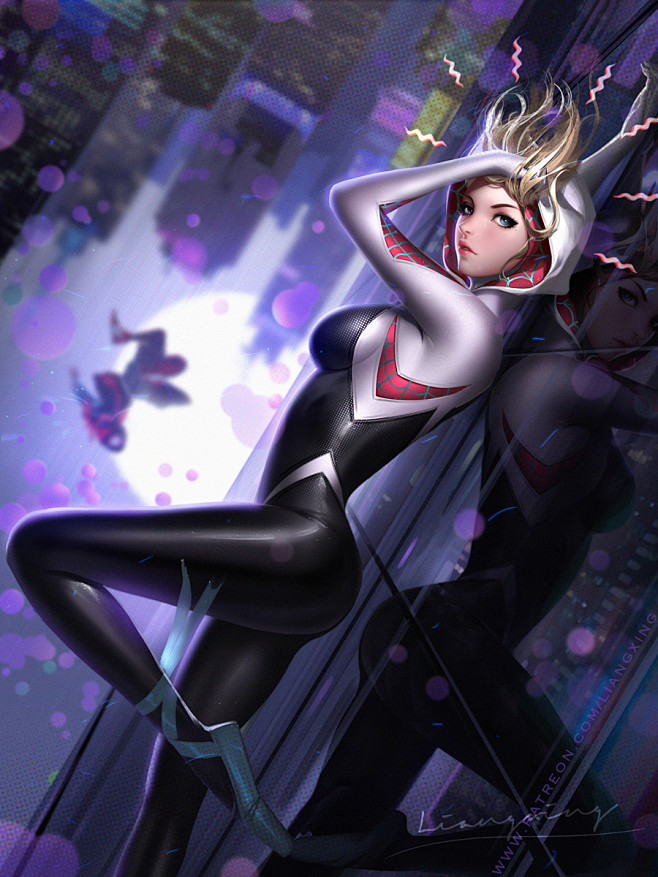 Spider Gwen, Liang x...