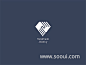 亮晶晶！20款钻石元素Logo设计UI设计作品LOGOVI设计首页素材资源模板下载