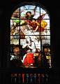 米兰大教堂——彩色玻璃