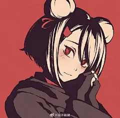 来自插画师moshimoshibe的动漫人物插画作品#手绘##插画# ​​​​