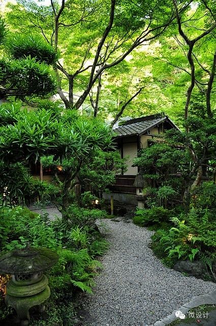 唯美禅意的日本庭院设计元素@北坤人素材