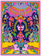 This psychedelic poster by Darren Grealish