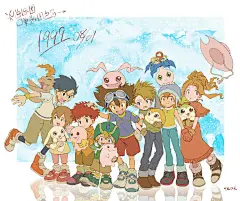 数码宝贝01&amp;02全家福
Twi:temyu_ice
#数码宝贝##数码兽大冒险# ​​​​