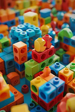 百变积木玩具模型