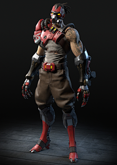 射击游戏pose男参考