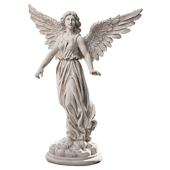 耐心雕像的天使