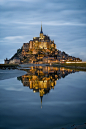 Mont Saint- Michel-Normandy, France #小清新#