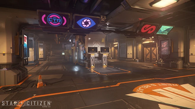 Star Citizen: Generic Shops - Lighting, Fumio Katto : Lighting work for ...