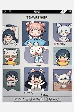 数字艺术多格漫画卡通漫画漫画手绘漫画手-众图网