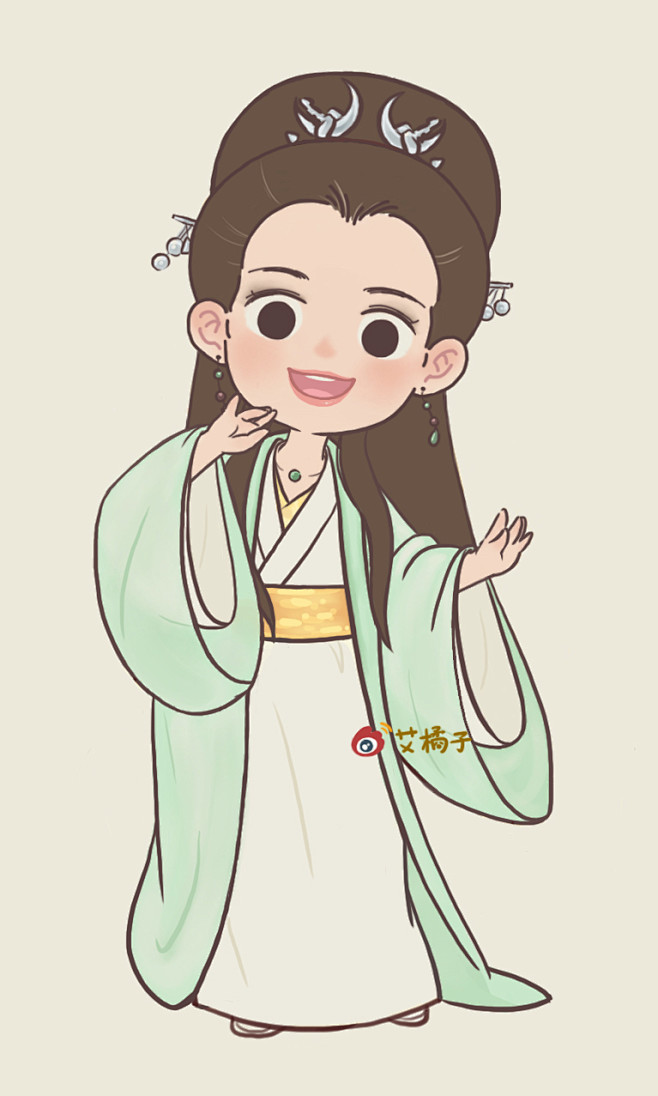 新白同人原创q版漫画白素贞作者新浪微博艾橘子