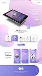 商业移动APP宣传PSD网页模板Business web template#tiw348f4201 :