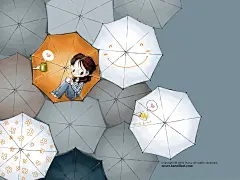 韩国HARU可爱插画(壁纸23)