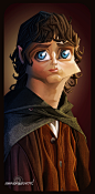 FRODO by Jose Rodriguez Mota | Caricature | 2D | CGSociety