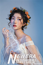 香港新时代学院的化妆造型作品《白纱新娘造型》