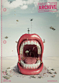 Colgate Total : Colgate Total Press/OOH Campaign. Featured in the cover of Luerzer's Archive Magazine 2014 Cannes Edition.