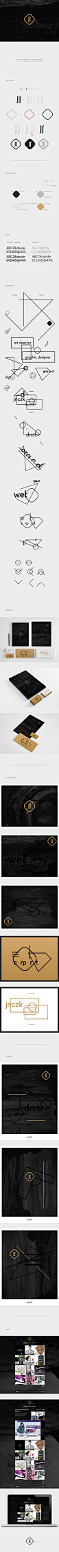 JNCZK - Visual Identity by J N CZ K, via Behance