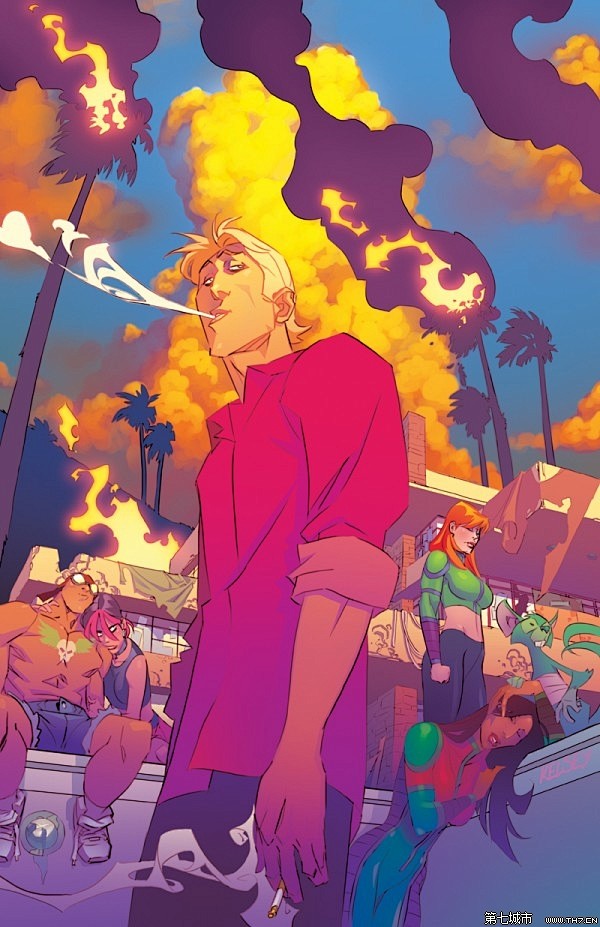 美国kelseyshannon漂亮的美式漫画作品