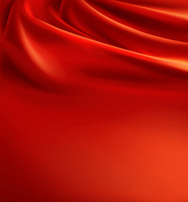 Realistic red fabric...