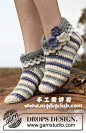 Annabelle crocheted slippers