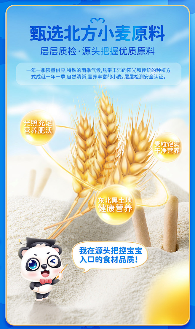 不二宝贝婴幼儿炭烧棒一岁宝宝零食无添加儿...