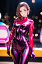 #AIart #AIgirl #AIイラスト #RubberSuit #RubberFashion #Latex httpst
