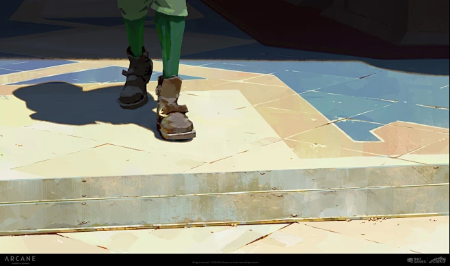ARCANE Matte Paintings-花瓣网