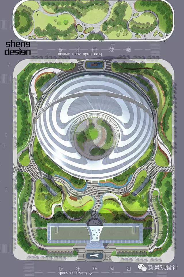 原创精选景观设计公司彩色平面图投票比赛将最好进行到底